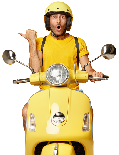 Homem feliz por recorrer da lei seca